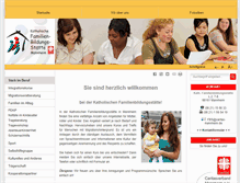 Tablet Screenshot of fbs-mannheim.de